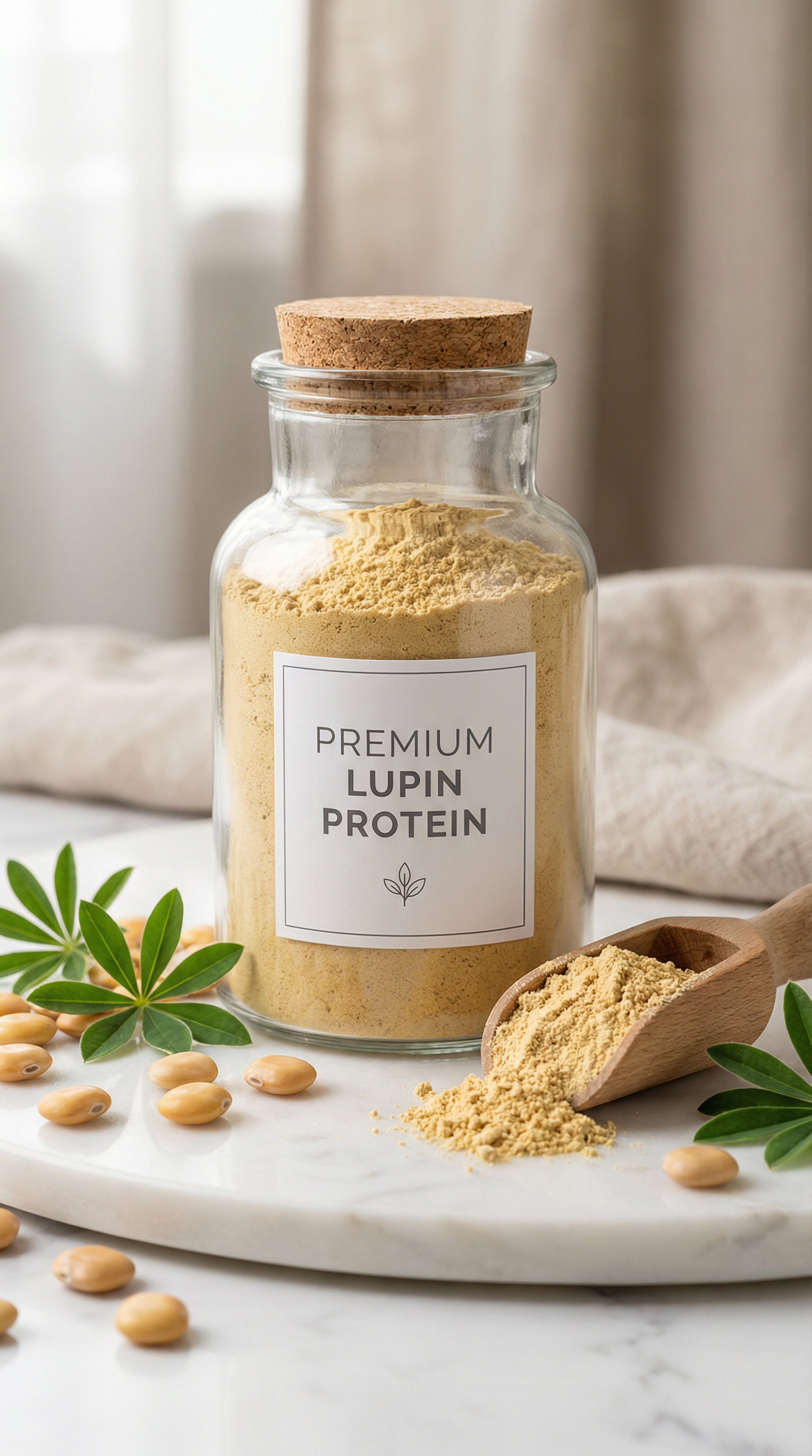 Bolachas de Tremoço e Amêndoa Low-Carb